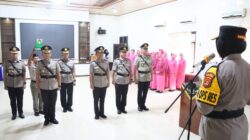 Pimpin Sertijab Pejabat Utama dan Kapolsek, Kapolres Lampung Utara Tekankan Peningkatan Pelayanan dan Profesionalisme