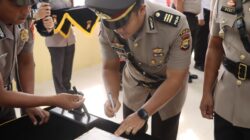 Polres Mukomuko Gelar Sertijab Kasat Lantas, Iptu Dedi Napitupulu Resmi Jabat Kasat Lantas