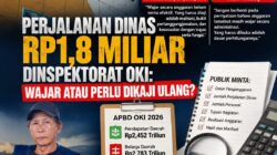 Inspektorat OKI Sebut Perjalanan Dinas Rp1,8 Miliar Wajar, Tokoh Masyarakat: Lukai Hati Rakyat, Aktivis Desak Transparansi dan Evaluasi Penggunaan Anggaran