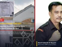Sorot Anggaran APBD 2026: KPPP Kecam Proyek Rumah Dinas Kejari Lampung Utara Rp555 Juta