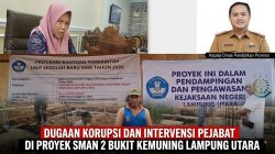 Dugaan Skandal Proyek SMAN 2 Bukit Kemuning Rp6,4 Miliar: Disinyalir Jadi Ajang “Kongkalikong” Oknum Dinas