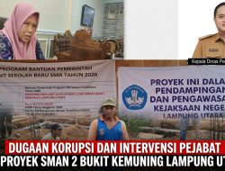 Dugaan Skandal Proyek SMAN 2 Bukit Kemuning Rp6,4 Miliar: Disinyalir Jadi Ajang “Kongkalikong” Oknum Dinas