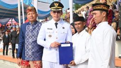 Merah Putih Menyala dari Beranda Sumatra, Menara Siger Jadi Panggung HUT ke-81 Kemerdekaan RI di Lampung Selatan