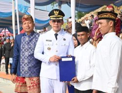 Merah Putih Menyala dari Beranda Sumatra, Menara Siger Jadi Panggung HUT ke-81 Kemerdekaan RI di Lampung Selatan
