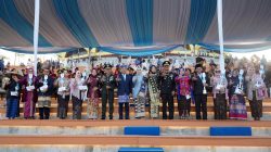 Usai Merah Putih Diturunkan, Warna Budaya Nusantara Menghiasi Menara Siger