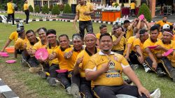 Kapolres Riky Crisma Pimpin Perlombaan HUT ke- 81 RI Di
