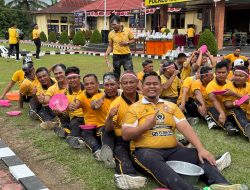 Kapolres Riky Crisma Pimpin Perlombaan HUT ke- 81 RI Di