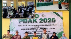 STAINU Kotabumi Sambut 150 Mahasiswa Baru Lewat PBAK 2026/2027, Usung Tema Transformasi dan Generasi Aswaja