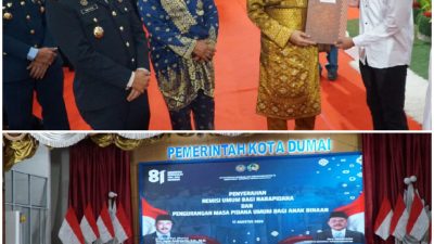 Rutan Dumai Peringati HUT RI ke-81, 729 Warga BinaanTerima Remisi,5 Orang Langsung Bebas