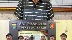 Satreskrim Polres Way Kanan Ungkap Kasus Persetubuhan terhadap Anak, Tersangka Ayah Tiri Diamankan