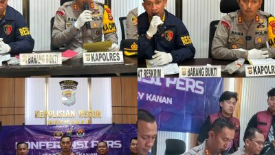 Kurang dari 12 Jam, Terduga Pembunuh Security PT AKG Sungsang Serahkan Diri ke Polres Way Kanan