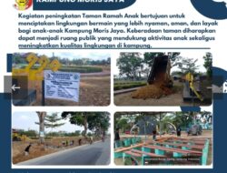 Pemberdayaan Warga dan Fasilitas Publik: Pemerintah Kampung Moris Jaya Gulirkan Program PKTD 2026 di RW 001–007