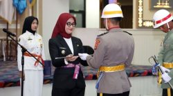 Pengukuhan Paskibraka Lampung 2026, Wagub Jihan Tekankan Pentingnya Integritas dan Kebersamaan
