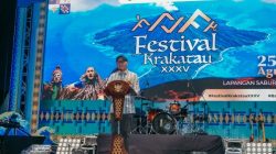 Gubernur Lampung Buka Festival Krakatau XXXV, Dorong Pariwisata Beri Dampak Ekonomi bagi Masyarakat