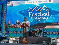 Gubernur Lampung Buka Festival Krakatau XXXV, Dorong Pariwisata Beri Dampak Ekonomi bagi Masyarakat