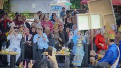 Puncak Festival Krakatau XXXV 2026, Gubernur Mirza Flag Off Lampung Tapis Karnaval