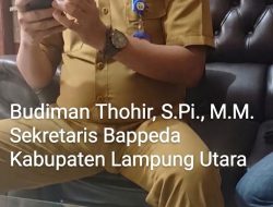 Soal Pinjaman Rp140 Miliar ke PT SMI 2026, Bappeda Lampung Utara Lempar Tanggung Jawab Anggaran ke BPKAD