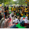 Kapolres Padang Pariaman AKBP Riyana Purwasari Pimpin Kegiatan Trauma Healing Pasca Bencana Alam Padang Pariaman