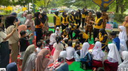 Kapolres Padang Pariaman AKBP Riyana Purwasari Pimpin Kegiatan Trauma Healing Pasca Bencana Alam Padang Pariaman