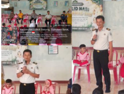 Pemasyarakatan Kelas IIB Lubuk Basung, Gelar Kegiatan Edukasi kepada Murid TK Negeri Pembina Lubuk Basung