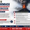 Aktivitas Anak Krakatau Meningkat, Pemkab Lampung Selatan Ingatkan Warga Gunakan Masker dan Tingkatkan Kewaspadaan