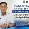 Hujan Tak Kunjung Turun, Pemkab dan Kemenag Ajak Warga Salat Istisqa di MAN 1 Lampung Selatan