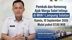 Hujan Tak Kunjung Turun, Pemkab dan Kemenag Ajak Warga Salat Istisqa di MAN 1 Lampung Selatan