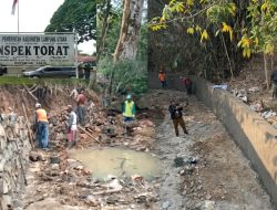 ‎Proyek Peningkatan Tebing Way Umban Rp348 Juta Disorot, Inspektorat Lampura Turun Tangan dan Beri Imbauan Tegas