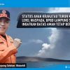 Status Anak Krakatau Turun ke Level Waspada, BPBD Lampung Selatan Ingatkan Batas Aman Tetap Berlaku