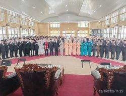 Bupati Way Kanan Lantik dan Kukuhkan Ratusan Pejabat, Tekankan Pentingnya Integritas dan Orientasi Hasil