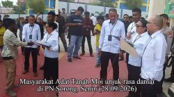 Tanah Adat Tanah Moi Bukan Komoditas: Negara Dituntut Berdiri di Sisi Masyarakat Adat