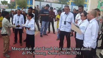 Tanah Adat Tanah Moi Bukan Komoditas: Negara Dituntut Berdiri di Sisi Masyarakat Adat