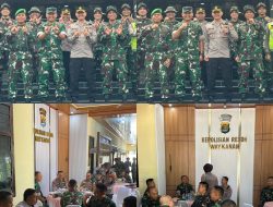 Perkuat Sinergitas TNI-Polri, Polres Way Kanan Terima Kunjungan Pasis Seskoad 2026
