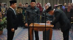 Sekdaprov Marindo Lantik Pejabat Administrator dan Pengawas, Gubernur Minta Kinerja Makin Berdampak