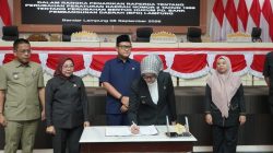 DPRD dan Pemprov Lampung Sepakati Penarikan Raperda Perubahan Bentuk Hukum BPD