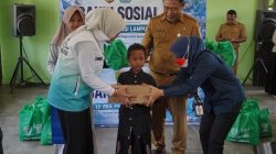 Gerakkan Kepedulian Sosial, TP PKK Provinsi Lampung Salurkan Bantuan di Kabupaten Lampung Selatan