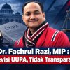 DR. FACHRUL RAZI: REVISI UUPA JANGAN HANYA BICARA 2,5 PERSEN, RAKYAT ACEH BERHAK TAHU SELURUH ISINYA