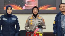 Polres Lampung Utara menetapkan dua orang sebagai tersangka dalam kasus dugaan pengancaman terhadap Kepala Desa Ogan Jaya, Hevi Sondia