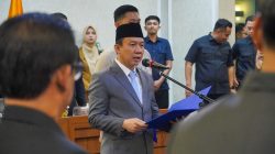Pemprov Lampung Lantik Dua Pejabat Pimpinan Tinggi Pratama, Sekdaprov Marindo Tekankan Penguatan Pelayanan Publik dan Penegakan Aturan