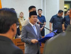 Pemprov Lampung Lantik Dua Pejabat Pimpinan Tinggi Pratama, Sekdaprov Marindo Tekankan Penguatan Pelayanan Publik dan Penegakan Aturan