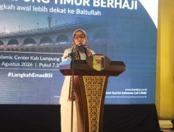Bupati Ela Resmi Buka Program Lampung Timur Berhaji