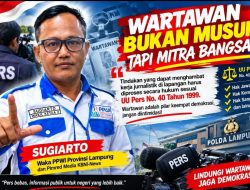 Wartawan Nelson Diduga Diintimidasi Saat Liputan, Sugi PPWI Lampung Desak Kapolda Usut Tuntas