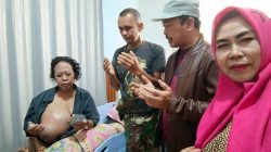 Idap Kanker Payudara, Ibu Rumah Tangga di Kotabumi Selatan Membutuhkan Uluran Tangan
