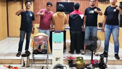 Polsek Umpu Semenguk Bekuk dua orang Pelaku Curat di Kantor Balai Penyuluhan Pertanian