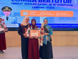 Memukau Dewan Juri, Afika Siswa SDN 1 Rejosari Sabet Juara I Lomba Bertutur Lampung Utara