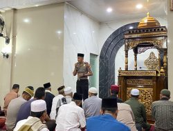 Subuh Keliling di Baradatu, Kapolres Way Kanan AKBP Ramadhona Pererat Silaturahmi dan Ajak Warga Jaga Kamtibmas