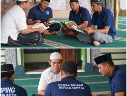 Warga Binaan Rutan Dumai Tekun Belajar Al-Qur’an,mengaji bagian dari Pembinaan