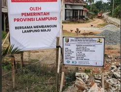 ​Baru Dibangun Sudah Retak, Proyek Rigid Beton Rp4,8 Miliar di Lampung Utara Tuai Kekecewaan Warga