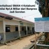 Program Revitalisasi SMAN 4 Kotabumi Senilai Rp1,6 Miliar dari Banpres Jadi Sorotan