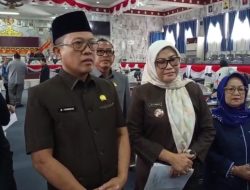 Bahas APBD 2027, Sekda Intji Indriati Wakili Bupati di Rapat Paripurna DPRD Lampung Utara